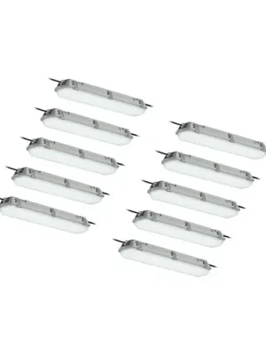 Akce Arcchio Rao LED svítidlo odolné proti vlhkosti, délka 61,8 cm, sada 10 kusů