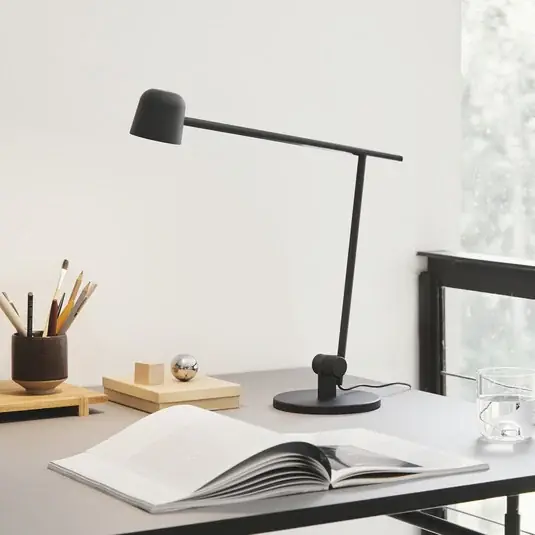 Stolní lampa LED FRANDSEN Satellite, černá Rychlé Dodání