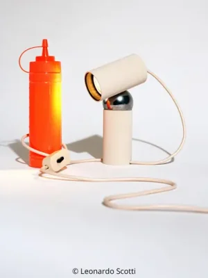 FLOS Bilboquet stolní lampa, béžová, otočná, GU10-LED Cenová Bomba