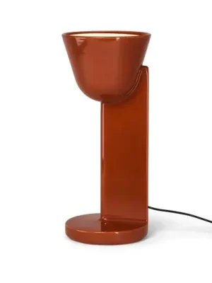 Aktuální Stolní lampa FLOS Céramique Up, červená
