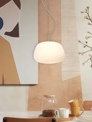 IT‘S ABOUT ROMI Závěsné svítidlo Sapporo, Ø 24 cm, jednolamelové Aktuální