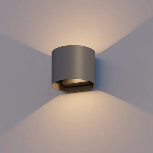 Koupit Online Calex LED venkovní nástěnné svítidlo oválné, nahoru/dolů, výška 10 cm,