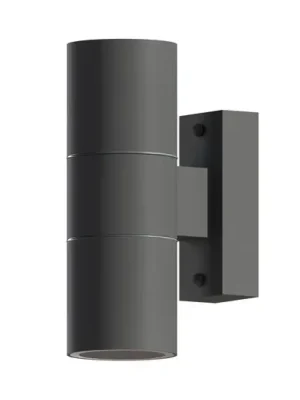 Tovární Cena Calex venkovní nástěnné svítidlo GU10 nerez up/down 17 cm, antracit