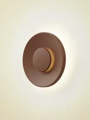 Venkovní nástěnné svítidlo Lucande Kayana, barva rez, hliník, 24 cm Přímo Od Výrobce