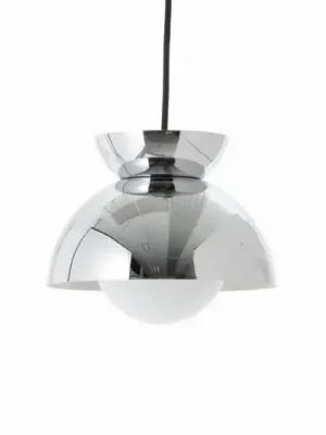 Závěsné svítidlo FRANDSEN Butterfly, chromová barva, Ø 21 cm Nejprodávanější