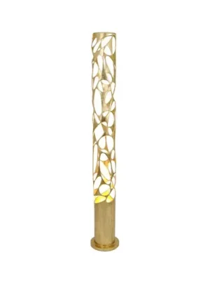 Originální Stojací lampa Talismano, zlatá barva, výška 176 cm, železo