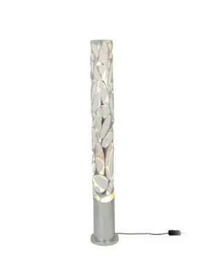 Nejprodávanější Stojací lampa Talismano, stříbrná barva, výška 176 cm, železo