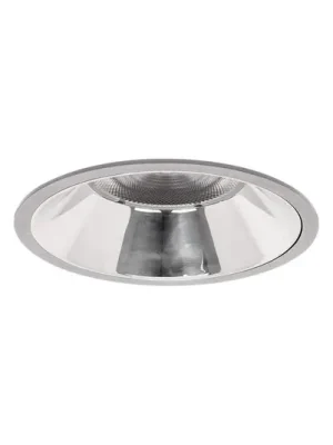 Zlevněný BRUMBERG Apollo Maxi, hladký reflektor, kulatý, 3 500 K, stříbrný