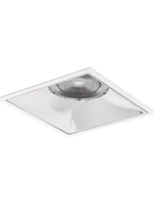 BRUMBERG Apollo Maxi, hladký reflektor, hranatý, 3 000 K, bílý Nová Kolekce