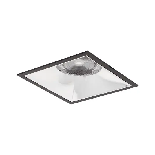BRUMBERG Apollo Maxi, reflektor hladký, hranatý, 3 500 K, černý Horká Nabídka