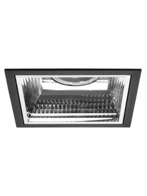 BRUMBERG Apollo Midi, fazetový, hranatý, 3 000 K, černý Levný