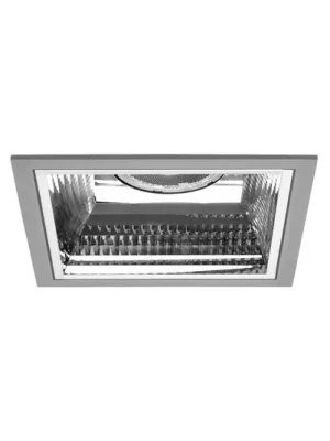 BRUMBERG Apollo Midi, fasetovaný, hranatý, 3 500 K, stříbrný Cenově Výhodný