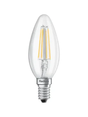 Radium LED svíčka Essence, žárovka, E14 4W, 827, 470lm Pouze Dnes