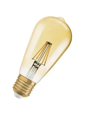 OSRAM LED Vintage 1906 Edison, zlatá, E27, 6,5 W, 824, stm. Hit Sezóny