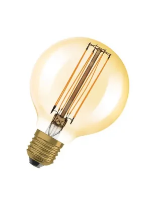 Ihned K Objednání OSRAM LED Vintage 1906, G80, E27, 5,8 W, zlatá, 2 200 K, stm.