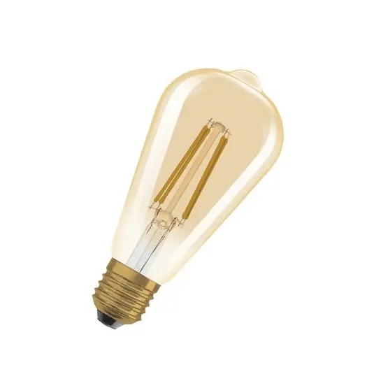 Cenová Bomba OSRAM LED Vintage 1906 Edison, zlatá, E27, 7,2 W, 824, stm.