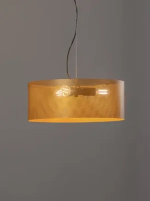 Kup Teď Euluna závěsné světlo Zofia, zlatá, Ø 50 cm