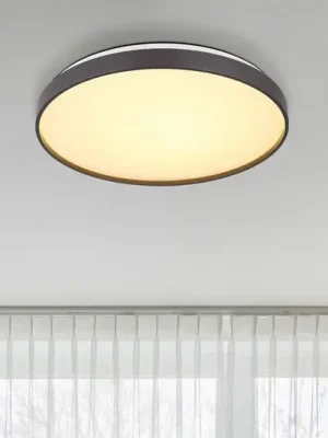 Stropní svítidlo Eclypse LED, antracit, Ø 48 cm, akryl/kov Dokud Zásoby Vydrží