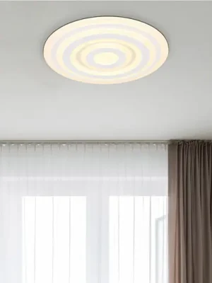 Expresní Doručení Stropní svítidlo Alois LED, bílé, Ø 49 cm, kov/akryl