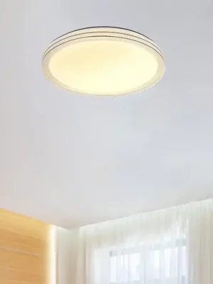 Stropní svítidlo Veleno LED, bílé, Ø 49 cm, třpytivý efekt Speciální Cena