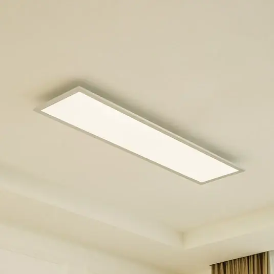 Arcchio LED panel Lyndra, 120 cm, stříbrný, hliník, stmívatelný, CCT Nejlepší Cena