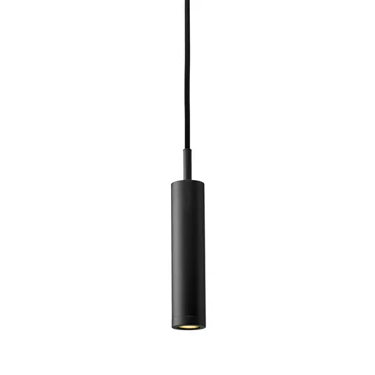 Značkový Závěsné světlo Liberty Spot, černé, výška 25 cm
