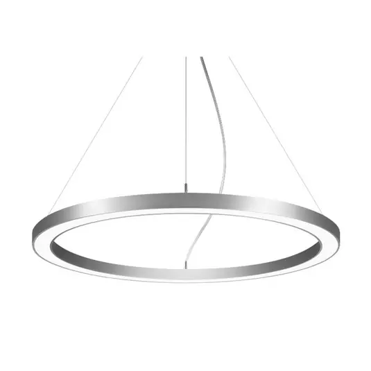 Levný BRUMBERG Biro Circle Ring5 přímý Ø 60 cm stříbrný 840
