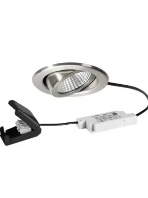 BRUMBERG LED podhledové bodové svítidlo BB09, RC, připojovací box, nerezová ocel Nejlepší Volba
