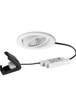 BRUMBERG LED vestavné bodové svítidlo BB09, RC, připojovací krabice, bílé Nejlepší Cena
