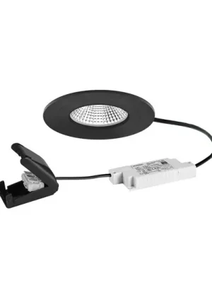 BRUMBERG LED zapuštěný bod BB20 IP65 RC připojovací krabice černá Hit Sezóny