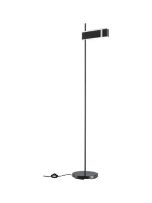 Hit Sezóny Paulmann LED stojací lampa Jagun, antracitová, plstěná, 3stupňové stmívání