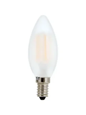 Must-Have LED žárovka E14 C35, matná, 6W, 2 700 K, 720 lm, stmívatelná