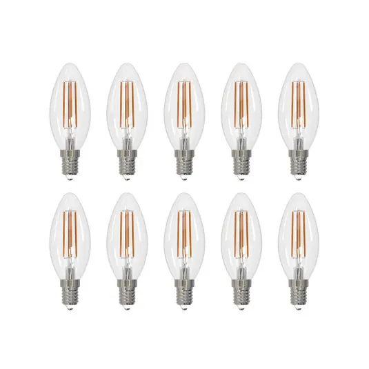 Arcchio LED žárovka E14 svíčka sada 10 kusů, 3000 K Nejlepší Volba