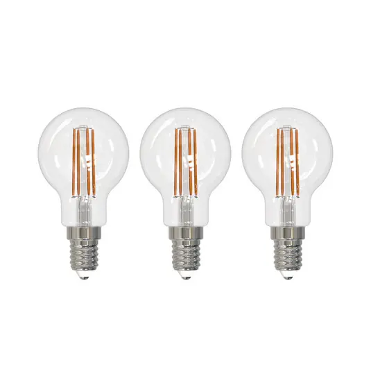 Arcchio LED žárovka E14 G45, sada 3 kusů, 3000 K Zlevněný