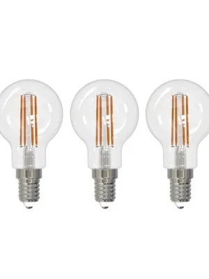 Arcchio LED žárovka E14 G45, sada 3 kusů, 2700 K Aktuální
