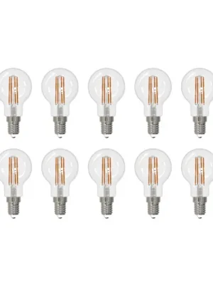 Arcchio LED žárovka E14 G45, sada 10 kusů, 2700 K Cenový Hit