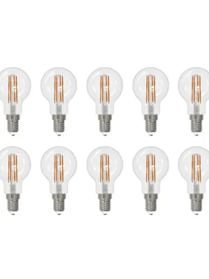 Akční Cena Arcchio LED žárovka E14 G45, sada 10 kusů, 3000 K