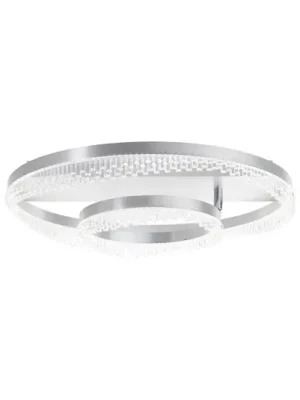 Aurora LED stropní svítidlo, hliník, Ø 61 cm, hliník, CCT Zlevněný