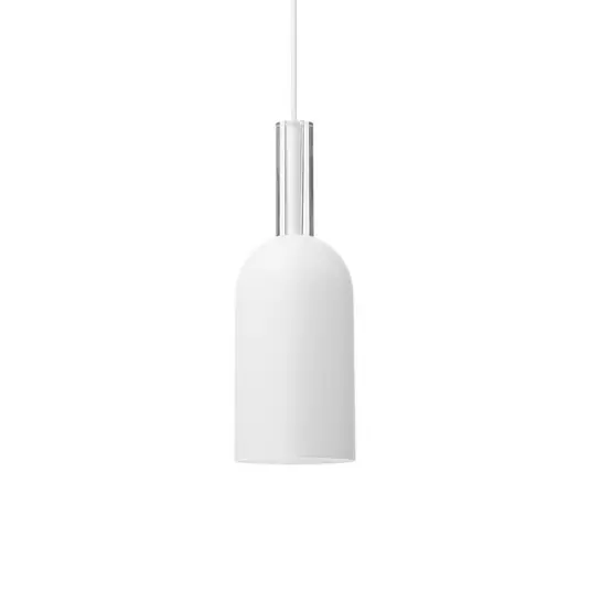 Závěsné svítidlo AYTM Luceo, válec, bílá, Ø 12 cm Originální