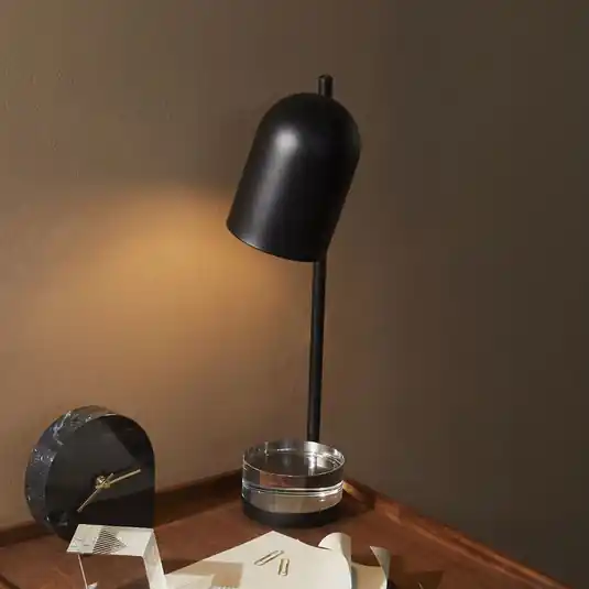 Autentický AYTM stolní lampa Luceo, černá