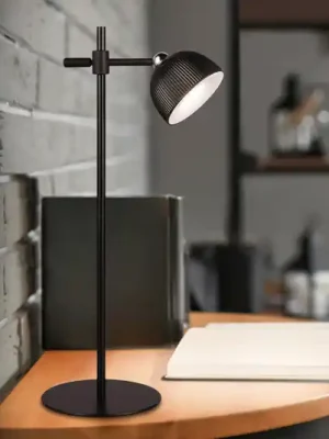 Dokud Zásoby Vydrží Nabíjecí stolní lampa Maxima LED, černá, výška 41 cm, plastová