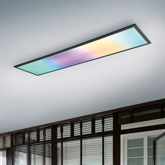 Stropní svítidlo Beta LED, délka 119 cm, černé, RGBW, CCT Pouze Dnes