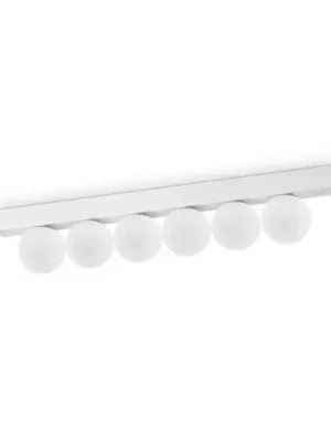 Ideal Lux LED stropní svítidlo Ping Pong bílé 6 světel, opálové sklo Koupit Online