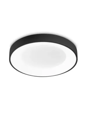 Výhodná Nabídka Ideal Lux LED stropní svítidlo Planet, černé, Ø 40 cm, kovové