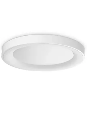 Ihned K Objednání Ideal Lux LED stropní svítidlo Planet, bílé, Ø 50 cm, kovové