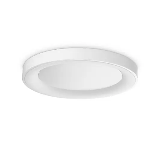 Ihned K Objednání Ideal Lux LED stropní svítidlo Planet, bílé, Ø 50 cm, kovové