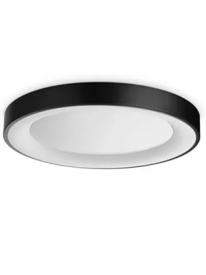 Ideal Lux LED stropní svítidlo Planet, černé, Ø 50 cm, kovové Vrácení Zdarma