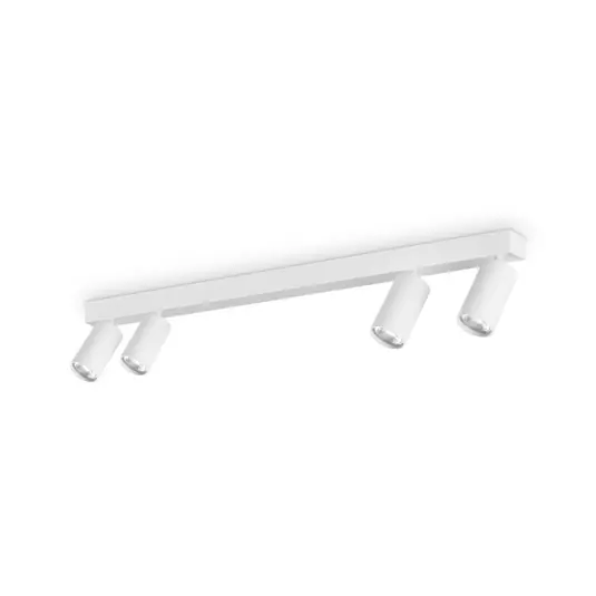 Stropní bodové svítidlo Ideal Lux Profilo, bílé, čtyřsvětelné, kovové Dokud Zásoby Vydrží