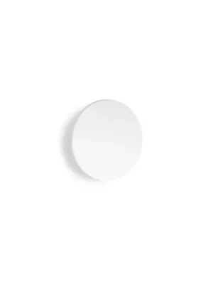 Akce Ideal Lux LED venkovní nástěnné svítidlo Punto, bílé, Ø 18 cm, kovové