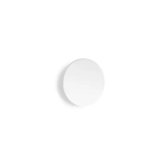 Akce Ideal Lux LED venkovní nástěnné svítidlo Punto, bílé, Ø 18 cm, kovové